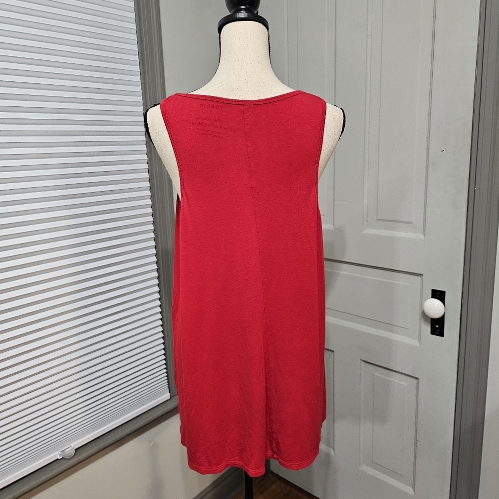 Torrid Super Soft Red Dog Obsessed Tank - Picture 6 of 7